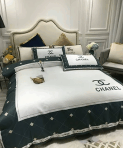 Chanel Premium Fashion Limited Luxury Brand Bedding Set Home Decor -Min00463