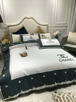 Chanel Premium Fashion Limited Luxury Brand Bedding Set Home Decor -Min00463