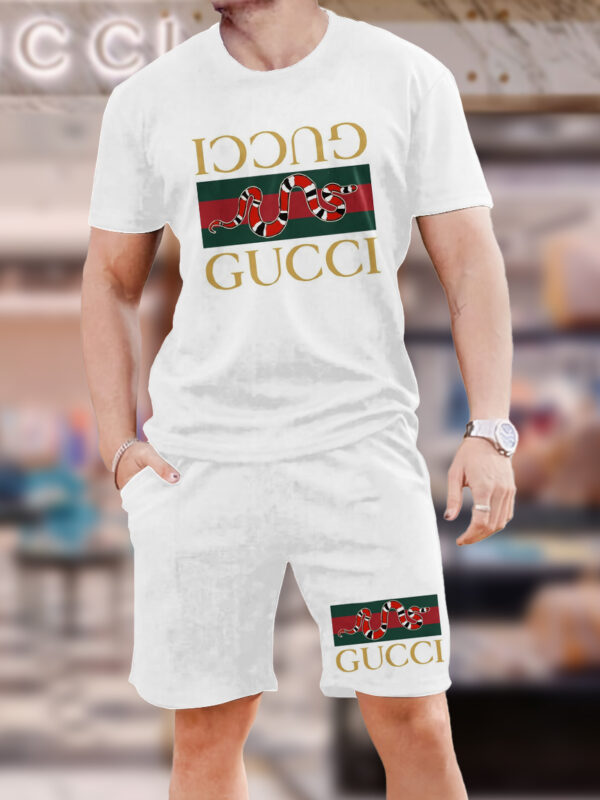 2025 – Set G Tracksuit T-shirt & Shorts –   – Max012062