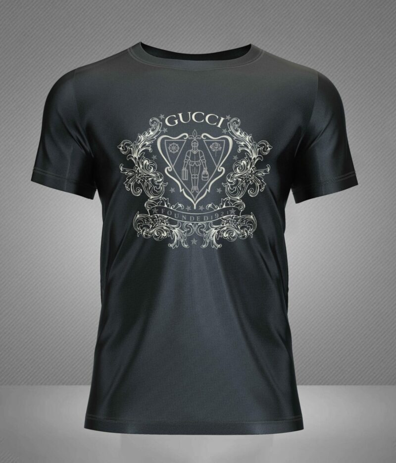 Unisex-(Black&White&Yellow) New 2024-  G  Luxury  Brand Premium T-Shirt Outfit For Men Women – B9G-TX-Max05523 - Image 2