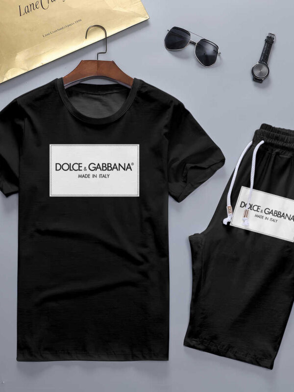 2025 – Set G Tracksuit T-shirt & Shorts –   – TU24052913