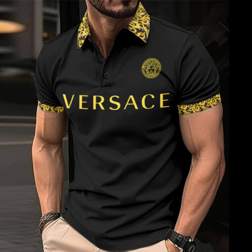 Limited Edition V**sace Polo Shirt For Men –  Max2407091577