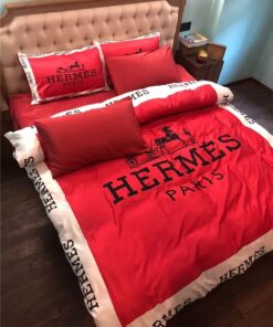 Hermes Limited Luxury Brand Bedding Set Home Decor – Max010090