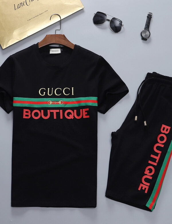 2024 – Set G Tracksuit T-shirt & Shorts –   – Max02802
