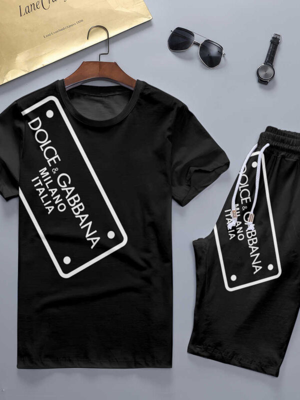 2025 – Set G Tracksuit T-shirt & Shorts –   – TU24052923