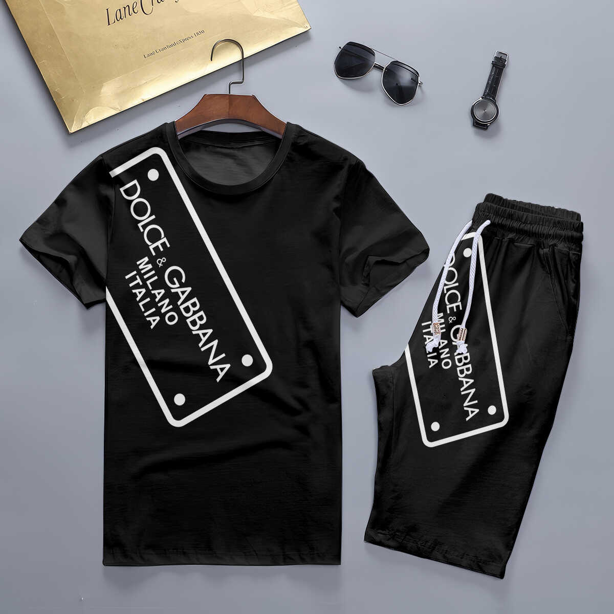 2025 – Set G Tracksuit T-shirt & Shorts –   – TU24052923