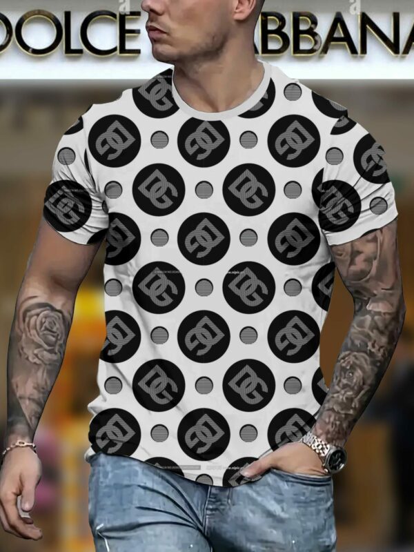 New 2025 – D Luxury Brand Premium T-Shirt Outfit For Men – Max012450