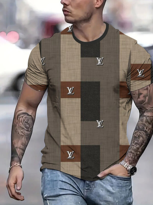 L  Luxury Brand Premium T-Shirt Outfit For Men -Max011304