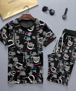 2025 – Set D  Tracksuit T-shirt & Shorts – TU24051334