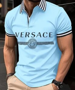 Limited Edition V**sace Polo Shirt For Men –  Max2407091555