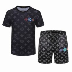 2024 – Set L  Tracksuit T-shirt & Shorts – Max02733