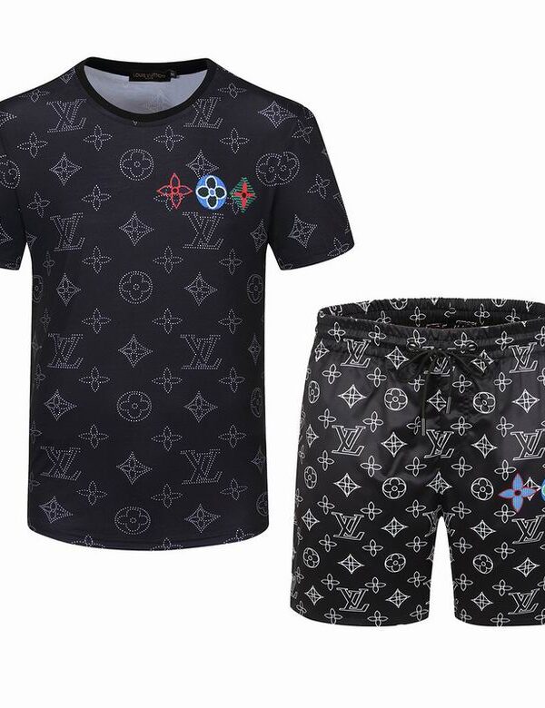 2024 – Set L  Tracksuit T-shirt & Shorts – Max02733