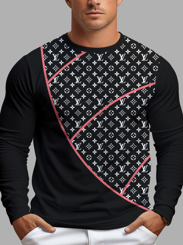 New 2025- Long Sleeves Shirt  for men women luxury brand clothing clothes outfit -PU24112103