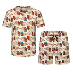 2024 – Set G Tracksuit T-shirt & Shorts –   – Max00796