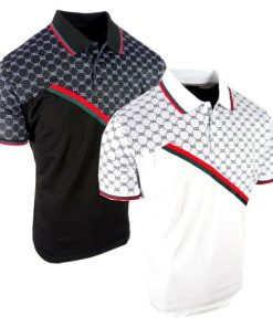 (Black & White) New 2024 – G  Polo Shirt For Men – B9G-PO- DN29707