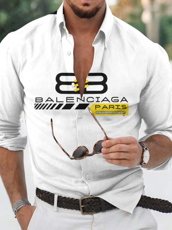 Men’s Long Sleeves Button Down Shirts -TDA002059