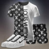 New 2025 – Set L Tracksuit  Air Force 1 & T-shirt & Shorts – win19427