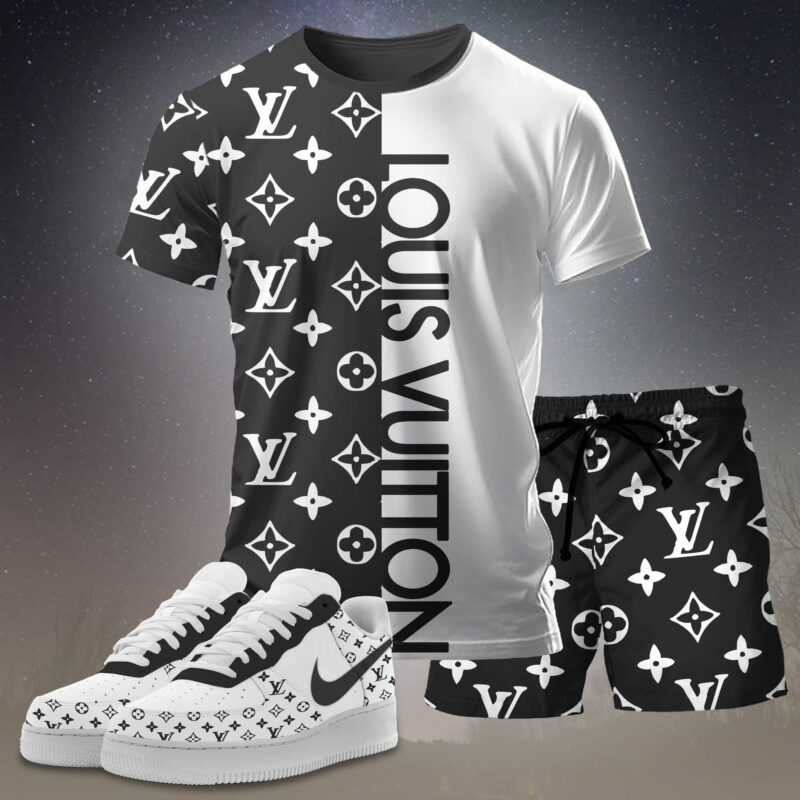 New 2025 – Set L Tracksuit  Air Force 1 & T-shirt & Shorts – win19427