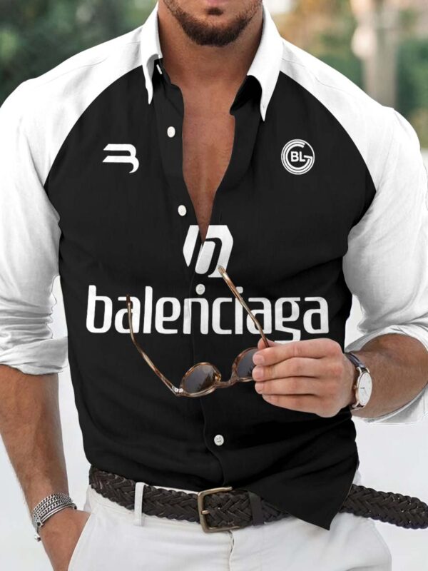 Men’s Long Sleeves Button Down Shirts -TDA002056