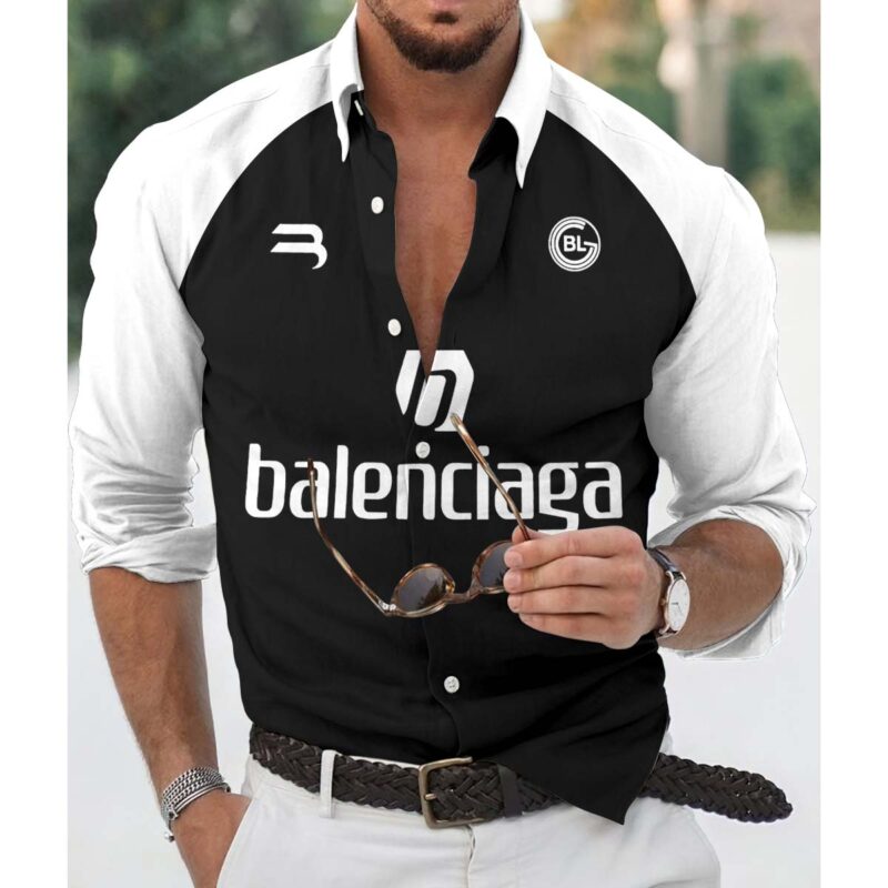 Men’s Long Sleeves Button Down Shirts -TDA002056