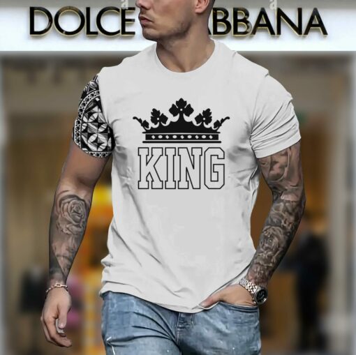 New 2025 – D Luxury Brand Premium T-Shirt Outfit For Men – Max012418