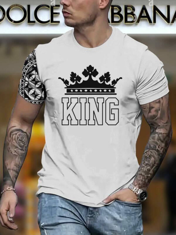New 2025 – D Luxury Brand Premium T-Shirt Outfit For Men – Max012418