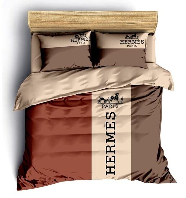 Hermes Limited Luxury Brand Bedding Set Home Decor – Max010121