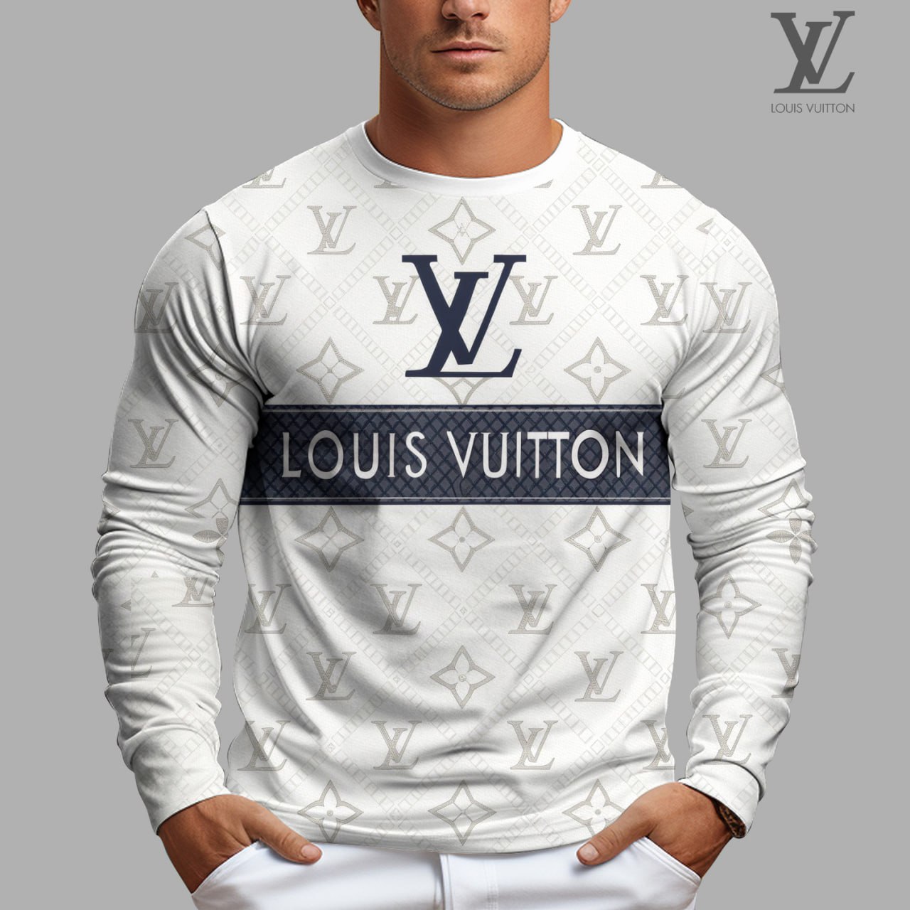 New 2025- Long Sleeves Shirt  for men women luxury brand clothing clothes outfit -Max140125004