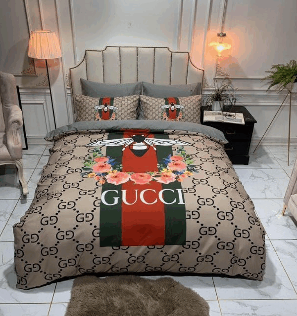 G  Premium Fashion Limited Luxury Brand Bedding Set Home Decor – Min00369