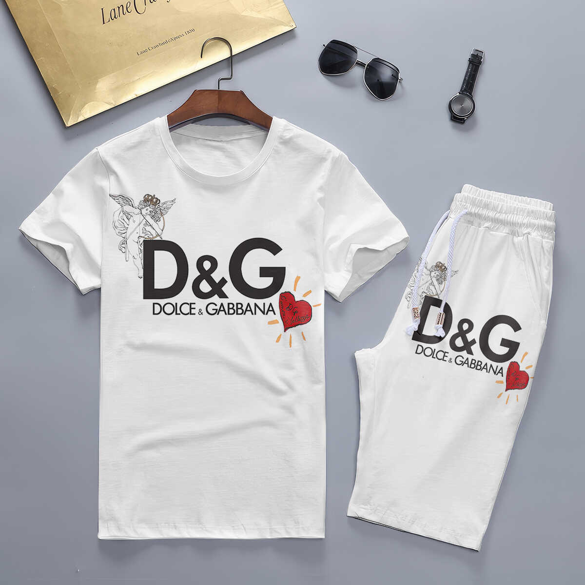 2025 – Set G Tracksuit T-shirt & Shorts –   – TU24052920