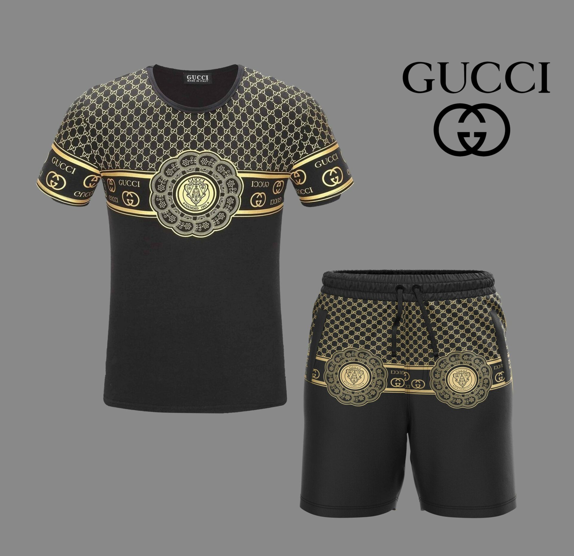 2024 – Set G Tracksuit T-shirt & Shorts –   – Max5040