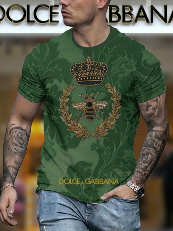 New 2025 – D Luxury Brand Premium T-Shirt Outfit For Men – Max012411