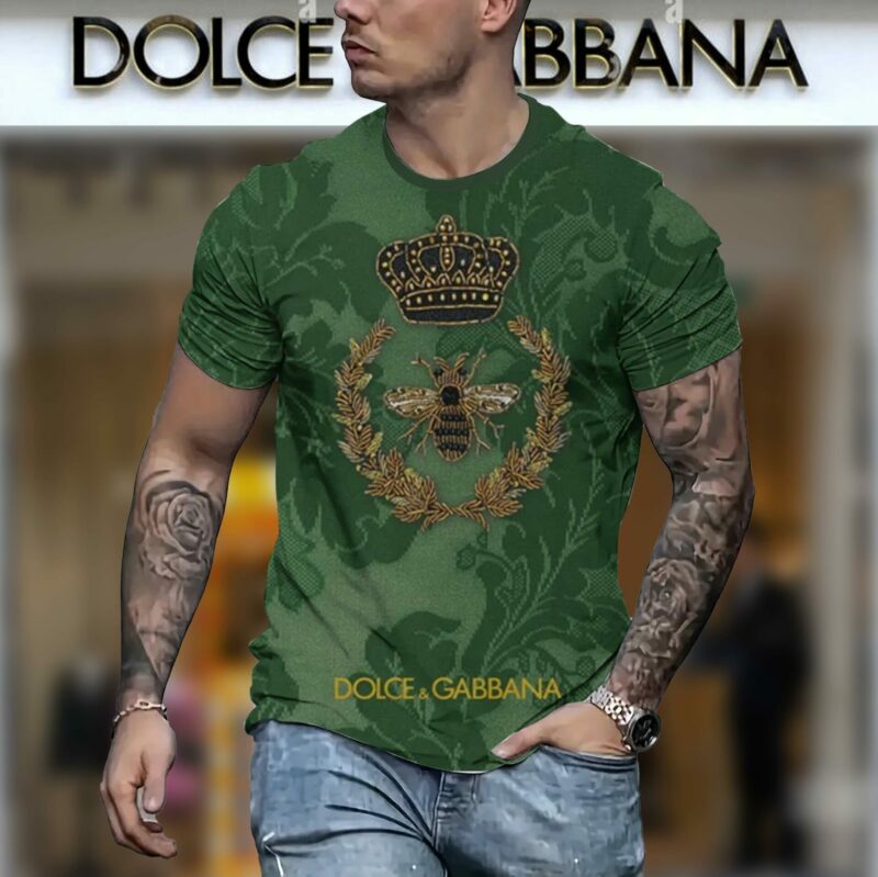 New 2025 – D Luxury Brand Premium T-Shirt Outfit For Men – Max012411
