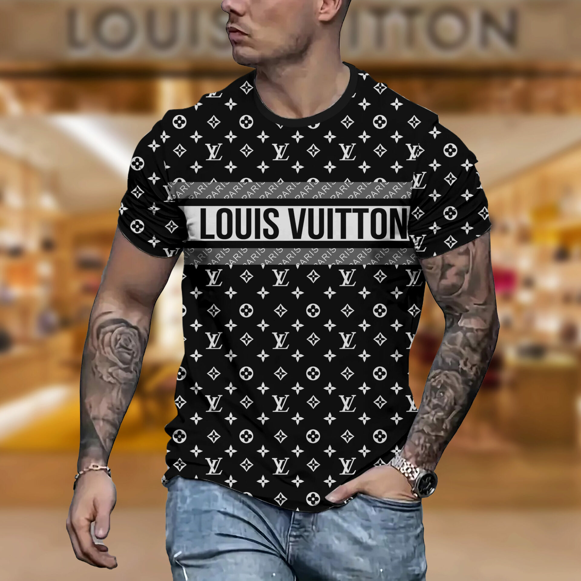 2025 – L  Luxury Brand Premium T-Shirt Outfit For Men -Max012065