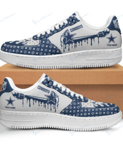 Dallas Cowboys Air Force 1 Shoes – Custom Sneaker – Max2407181933