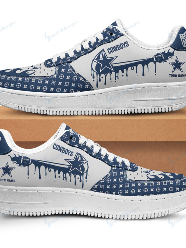 Dallas Cowboys Air Force 1 Shoes – Custom Sneaker – Max2407181933