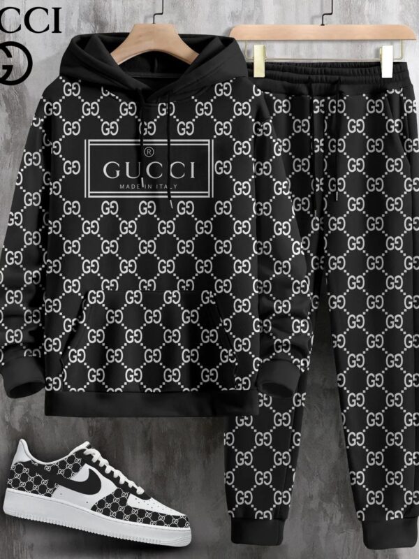 New 2025,G  G Limited Edition Set Hoodie & Pants Match AF1 Sneaker – Max2408253600