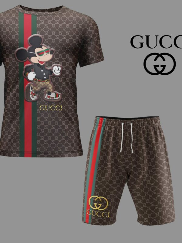 2024 – Set G Tracksuit T-shirt & Shorts –   – Max02907