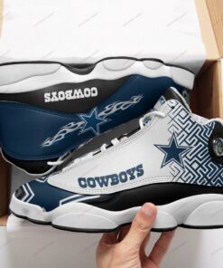 Dallas Cowboys Air Jordan 13 Shoes – Custom Sneaker – Max2407191989