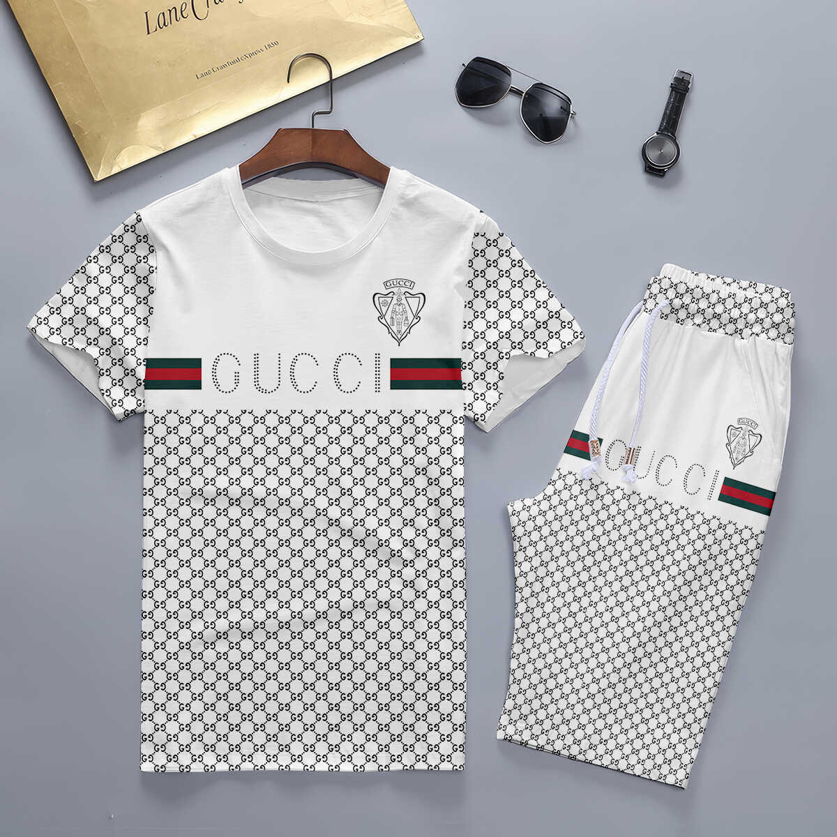 2025 – Set G Tracksuit T-shirt & Shorts –   – TU24051052
