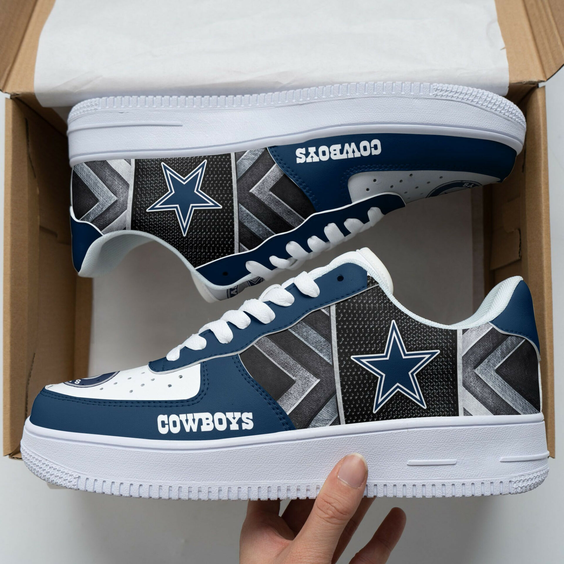 Dallas Cowboys Air Force 1 Shoes – Custom Sneaker – Max2407181965