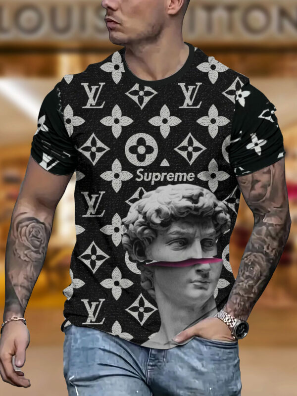 2025 – L  Luxury Brand Premium T-Shirt Outfit For Men -Max011977