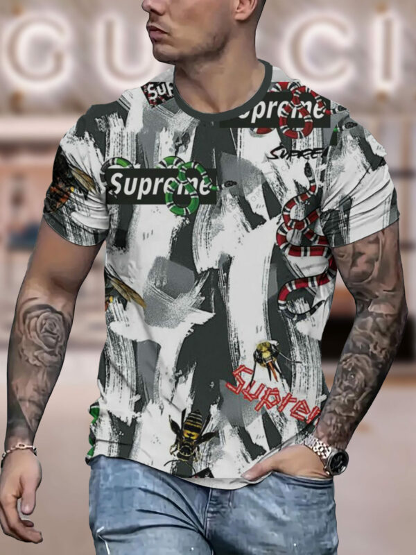 New 2025-  G  Luxury  Brand Premium T-Shirt Outfit For Men Women – Max011610