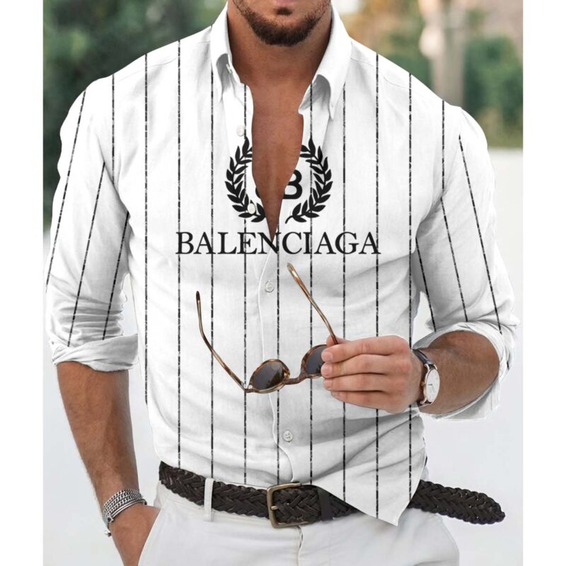 Men’s Long Sleeves Button Down Shirts -TDA002058