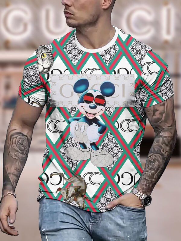 New 2025-  G  Luxury  Brand Premium T-Shirt Outfit For Men Women – Max012109