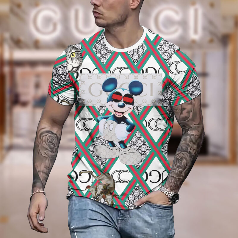 New 2025-  G  Luxury  Brand Premium T-Shirt Outfit For Men Women – Max012109