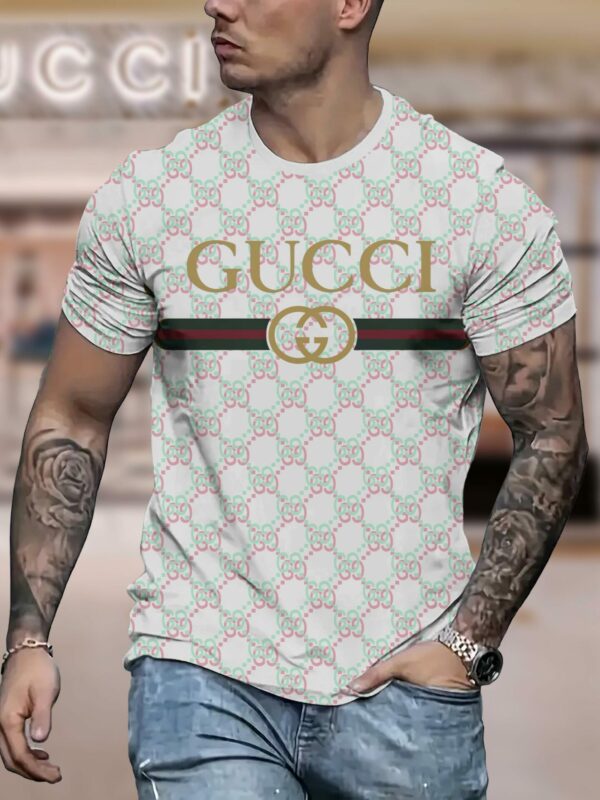 New 2025-  G  Luxury  Brand Premium T-Shirt Outfit For Men Women – Max012100