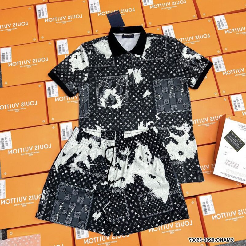 2024 – Set L  Tracksuit T-shirt & Shorts – Max08361