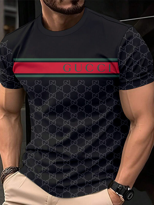New 2025-  G  Luxury  Brand Premium T-Shirt Outfit For Men Women – Max2408263671
