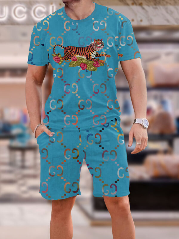 2025 – Set G Tracksuit T-shirt & Shorts –   – Max011939